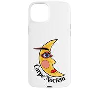 Phrase Latine Carpe Noctem Nocturne Lune Sexy Halloween Coque pour iPhone 15 Plus