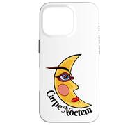 Phrase Latine Carpe Noctem Nocturne Lune Sexy Halloween Coque pour iPhone 16 Pro
