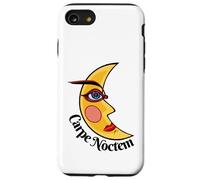Phrase Latine Carpe Noctem Nocturne Lune Sexy Halloween Coque pour iPhone SE (2020) / 7/8