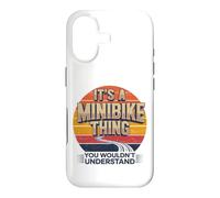 Phrase Minibike It's A Minibike Thing Coque pour iPhone 17