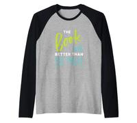 Phrases de Lecture drôle, Amateur de Livre, Lecteur Manche Raglan
