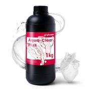 Phrozen Aqua Clear Plus | Standard Résine Transparente pour Imprimantes 3D | Clarté et Transparence Exceptionnelles | Résine de Polymérisation UV 405 nm pour LCD/DLP/SLA - Transparent (1kg)
