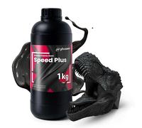 Phrozen Speed Plus Resin | Résine d'Impression 3D Ultra-Rapide | Haute Précision, Jusqu'à 8x Plus Rapide | LCD Résine Standard à Photopolymérisation UV de 405 nm - Noir (1kg)