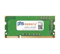 PHS-memory 1Go RAM mémoire Compatible avec HP Color Laserjet Managed E65060 DDR3 UDIMM 800MHz PC3L-6400U