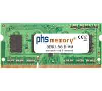 PHS-memory 2GB RAM mémoire pour Sony VPCEB4L9E DDR3 SO DIMM 1066MHz (SP273929)