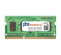 PHS-memory 2Go RAM mémoire Compatible avec Shuttle XPC X 5020VA Plus DDR3 So DIMM 1066MHz PC3-8500S
