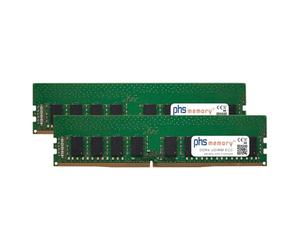 PHS-memory 32Go (2x16GB) Kit RAM mémoire Compatible avec QNAP TS-983XU DDR4 UDIMM ECC 2666MHz PC4-21300E