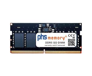 PHS-memory 8Go RAM mémoire Compatible avec ASUS TUF Dash FX517ZE-RS51 DDR5 So DIMM 4800MHz PC5-38400S