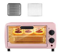 PHSH Four, Mini Four, Température Réglable 0-230 ℃ Et Minuterie 60 Minutes, Grille-Pain De Comptoir à Convection Entièrement Automatique, Deux Couleurs sont Disponibles