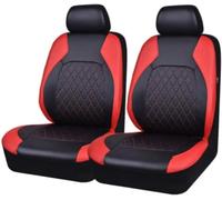 PHUABFY Housse Siege Voiture, pour Porsche Cayenne E-Hybrid 2018-2022 2023 2024 202 Auto Cuir Ensembles Housses SièGe, Non Slip Respirantes Housse Protection Voiture Couvre,Red