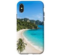 Phuket Plage Tropicale Thaïlande océan Scène côtière Coque pour iPhone X/XS
