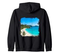 Phuket Plage Tropicale Thaïlande océan Scène côtière Sweat à Capuche