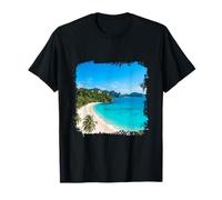 Phuket Plage Tropicale Thaïlande océan Scène côtière T-Shirt