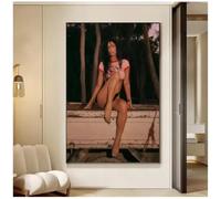 PHVRLG Poster Murale De L'Actrice Megan Fox Décoration Intérieure 50 * 70 Cm Sans Cadre