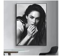 PHVRLG Poster Murale De L'Actrice Megan Fox Décoration Intérieure 50 * 70 Cm Sans Cadre
