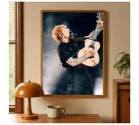 PHVRLG Poster Murale Ed Sheeran Tableau Sur Toile Décoration Intérieure 50 * 70 Cm Sans Cadre