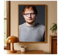 PHVRLG Poster Murale Ed Sheeran Tableau Sur Toile Décoration Intérieure 50 * 70 Cm Sans Cadre