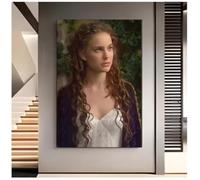 PHVRLG Poster Natalie Portman Tableau Sur Toile Décoration Murale Pour Salon Chambre Ou Maison 50 * 70 Cm Sans Cadre