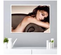 PHVRLG Poster Natalie Portman Tableau Sur Toile Décoration Murale Pour Salon Chambre Ou Maison 50 * 70 Cm Sans Cadre