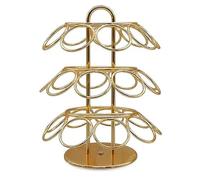 Phyachelo 1 support de carrousel rotatif à 360 degrés en métal pour dosettes de café