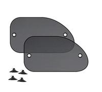 Phyachelo 2 PièCes SéRies Taille Universelle 25.59X14.96 Pouces Pare-Soleil de Voiture pour FenêTre LatéRale avec Ventouses pour Enfants et Animaux de Compagnie