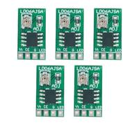 Phyachelo 5 Pièces 30-1500MA Pilote de LED à Courant Constant Réglable DC 3.3V 3.7V 4.2V 5V Carte de Commande PWM Module d'alimentation Buck