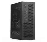 Phyachelo A09 HTPC BoîTier D'Ordinateur Mini ITX Châssis de PC de Châssis de Bureau USB2.0 BoîTier D'Ordinateur Maison BoîTier D'Ordinateur Noir