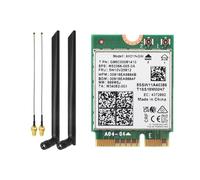 Phyachelo AX211NGW WiFi 6E Tri Band 2.4G/5G/6Ghz Carte Réseau sans Bluetooth 5.3 AX211 M.2 CNVio WiFi Carte sans