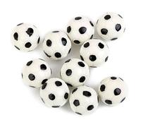 Phyachelo Decoration de Maison de Poupee Ballons de resine Miniature pour Le Jardin Paysage DIY Footballs de Decoration 10 Pieces