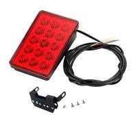 Phyachelo Feu de Frein de Voiture à LED 15LED F1 Style Universal Shell Veilleuse Aileron de Voiture Feu de Stop à LED Feu Coque Rouge