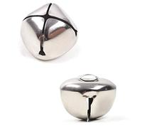 Phyachelo Lot de 100 Cloches de 25 mm Faites à la Main en Vrac - Décoration de Noël - Décoration de Maison