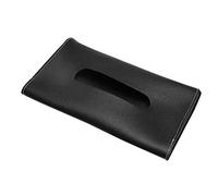 Phyachelo Lot de serviettes de boîte à mouchoirs pour voiture Support de boîte à mouchoirs en PU pour visière de voiture Support de mouchoirs de voiture pour voiture Noir