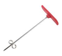 Phyachelo Nouveau Légumes Créatifs Fruits Spirale Twist Couteau Acier Inoxydable Manuel Spirale Sculpture Cutter Cuisine Plateau Décoration Couteau à légumes Spirale Outil de sculpture Rouge