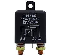 Phyachelo Relais de Voiture 12V 250A Type Continu Haute Puissance Moto Batterie Contrôle Interrupteur Terminal Automobile DéMarreur Relais