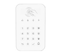 Phyachelo Verrouillage du clavier tactile sans fil, fréquence 433 MHz, EV1527, code d'arme, déverrouillage, code de système de sécurité, centre d'alarme connecté RFID, facile à utiliser