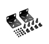 PhyinLan Kit de Montage 19 Pouces réglable Switch Rack Ears Compatible pour Buffalo Tech, Cisco, NETGEAR,Dell, D-Link, Linksys et TRENDnet