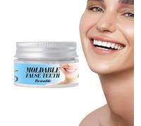PHYNDR 1 Boîte de Kit de Réparation Dentaire, Ciment Dentaire, Pâte à Moulage Temporaire, Combleur d'Interdents DIY, Gel Granuleux pour Prothèses et Petites Réparations