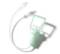 PHYNDR 1 Pièce Aspirateur nasal bebe, ventouse portable alimentée à la main, extracteur de mucus puissant, soulagement de la congestion douce avec pompe à main confortable