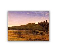 Phyrek123 David Johnson Impressions d'art Reproductions de Tableaux célèbres Mount Chocorua, New Hampshire Image de toile Art mural pour le salon 20x29cm sans cadre