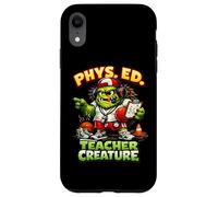 PHYS Ed Teacher Creature Funny Monster Éducation Physique Coque pour iPhone XR