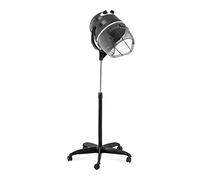Physa Casque Sèche-Cheveux Seche Professionnel Coiffure Sur Pied Séchoir À Cheveux De Salon Séchage PHY-1100HD-2 BLACK (1 100 W, Max. 75 °C, Minuterie 0-60 min, 5 Roulettes, Classe De Protection I)