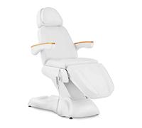 Physa Chaise de pédicure 150 kg Blanc/violet clair Chaise de salon de manucure (simili cuir, métal revêtu par poudre, mousse)