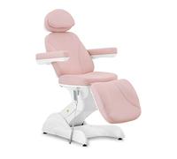 physa Fauteuil esthétique - 4 moteurs - 350 W - 187 x 57 x 65 - 91 cm - 150 kg - Rose / Blanc PHYSA ACIREALE POWDER PINK
