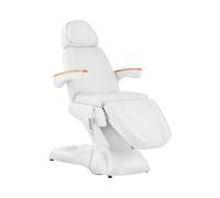 physa Fauteuil esthétique - 3 moteurs - 300 W - 203 x 61 x 61,5 - 93,5 cm - 150 kg - Blanc PHYSA RHO WHITE