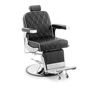 Physa Physa FOXLEY Black Fauteuil de coiffeur inclinable 58-71 cm 150 kg Hauteur réglable Noir
