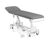 Physa Physa Lille Gray_PH Table De Massage Professionnelle Électrique Lit De Massage Table De Soin Kiné 1 Moteur Gris Blanc 200 kg