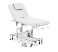 physa PHYSA LYON WHITE_PH Table De Massage Professionnelle Électrique Lit De Massage Table De Soin Kiné 2 moteurs Blanc 200 kg
