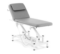 Physa Physa PESSAC Grey Table De Massage 150 kg Gris Lit De Massage Table De Soin Fauteuil De Soin Électrique