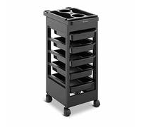 physa Charriot pour salon de coiffure - 10 kg - 5 tiroirs - Plateau de 495 x 315 mm PHYSA-RR-11