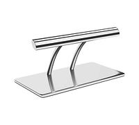 physa Repose-pieds de coiffure - Inox - 35 cm - Tube ovale